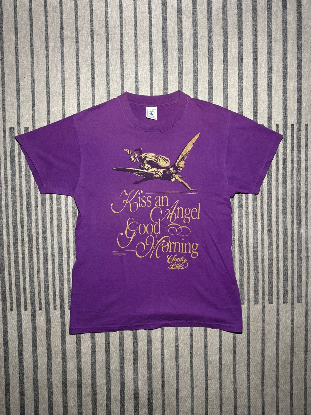 1995 Charley Pride Single Stitch Band Tee on a Delta Tag